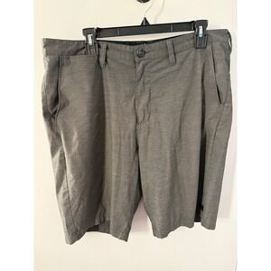 Billabong Crossfire Submersibles Hybrid Shorts Gray Stripe Mens 36 Recycler